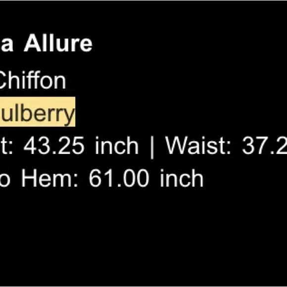 Azazie Arabella Allure Mulberry Bridesmaid Dress - Picture 2 of 4